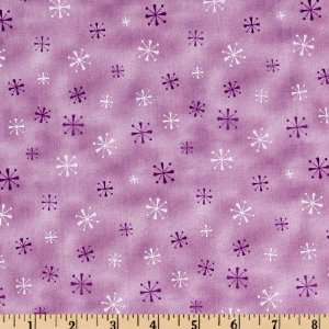   Stars of Amore Light Plum Fabric By The Yard Arts, Crafts & Sewing
