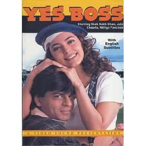  YES BOSS DVD Shahrukh Khan, Juhi Chawla, Aditya Pancholi 