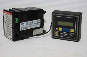 Square D PowerLogic Power Meter 3020 PMD 32 PM 600  