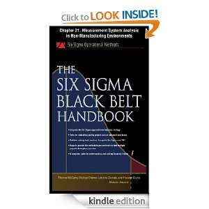 The Six Sigma Black Belt Handbook, Chapter 21: Measurement System 