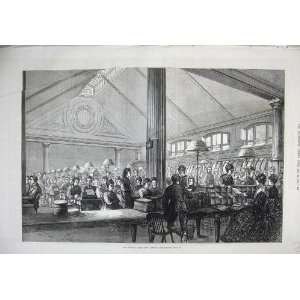 1874 Central Telegraph Office Instrument Gallery Art:  Home 