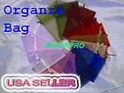 50 4X6 Organza Gift Bag Jewelry Pouch Wedding Favor NEW