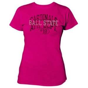  Ball State Cardinals Womens T Shirt