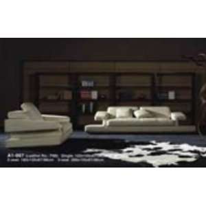  407 Leather Chair 407 Living Room Set: Home & Kitchen