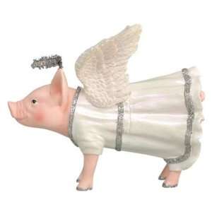  This Little Piggy Angel Pig Figurine: Home & Kitchen