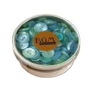 Buttons Galore Haberdashery Tin Sea Glass