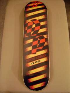 Pocket Pistols Duane Peters SWEEPER Skateboard Deck YEL  