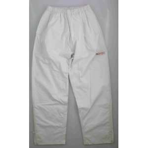   Bowls White Polyester Shell Pant Womens Size Large