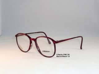 Liberty CNS 3 Eyeglass Frame Blue Red & Black 53 55 57  