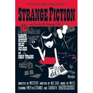  Emily Strange Pulp Fiction College Humour Goth Punk Poster 