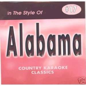  ALABAMA Country Karaoke Classics CDG Music CD: Musical 