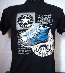 Converse Shoes All Star Rare New T Shirt NWT Size X L  
