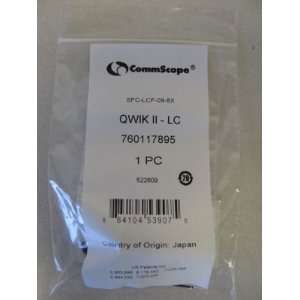   Qwik II LC Singlemode Fiber Optic Connector SFC LCF 09 8X Electronics