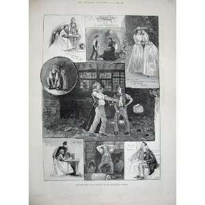   1889 Scene Middleman Shaftesbury Theatre Taylor Print: Home & Kitchen