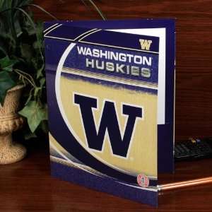  NCAA Washington Huskies Team Portfolio Folder: Sports 