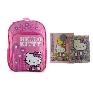  Hello Kitty 16 Backpack with Folder, Notebook, and 