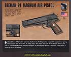 beeman p1 magnum air pistol atlas classic firearms gun card returns 