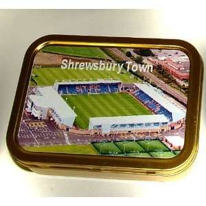   2Oz Tobacco Tin Shrewsbury Town 2Oz Tobacco Tin: Sports & Outdoors