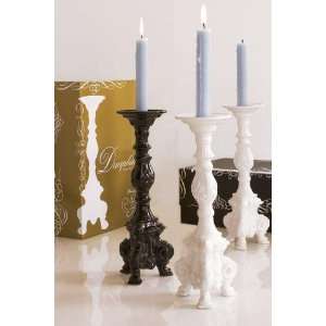  Dauphine Candleholders   12, White: Home & Kitchen
