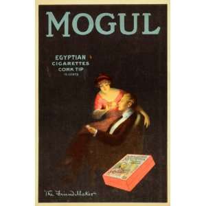  Ad Mogul Egyptian Cigarettes Tobacco Friend Maker   Original Print Ad