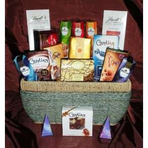 The Park Avenue Chocolate Basket Gift Basket  Grocery 