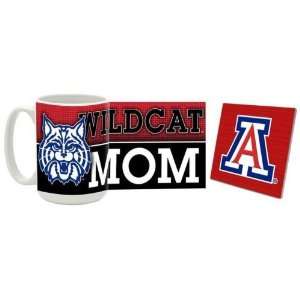  Arizona Mug & Coaster Gift Box Combo Arizona Wildcats 
