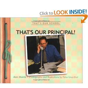  Our Principal (9780761323747) Ann Morris, Peter Linenthal Books