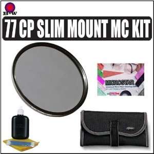  B+W 77MM Circular Polarizer Slim Mount Multi Coated Filter 