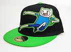 Adventure Time Finn Kick Ball Cap Hat   Black