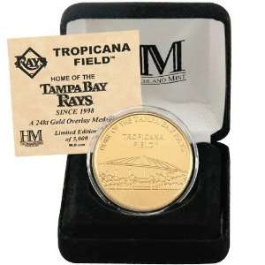Tampa Bay Rays 24kt Gold Game Coin:  Sports & Outdoors