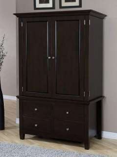 beautifully crafted armoire