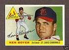 1955 Topps # 125 Ken Boyer   ROOKIE   Cardinals   EX/MT