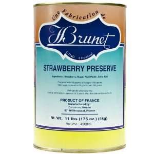 Strawberry Preserves   1 can, 11 lb  Grocery & Gourmet 
