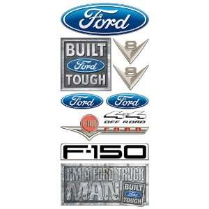   Ford Enthusiast Collection   Clear Stickers   Ford Logo Arts, Crafts