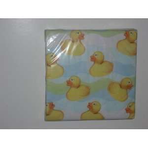 Rubber Duckie Luncheon Napkins   ALL Occassion for Babyshower and 
