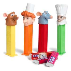 PEZ Ratatouille, 0.58 Ounce Assorted Candy Dispensers (Pack of 12)