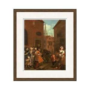  The Four Times Of Day Morning 1736 Framed Giclee Print 