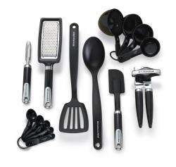 KitchenAid Black 15 piece Tool and Gadget Set  