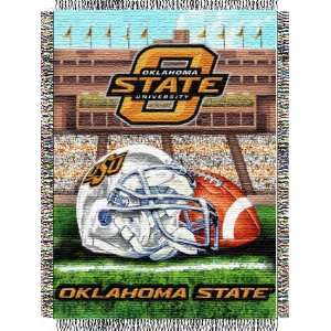  OSU Cowboys   College Home Field Advantage 48x 60 Tapestry 