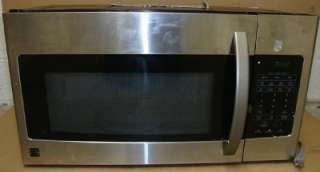 Kenmore 30 Stainless Black Microhood Combination 85033  