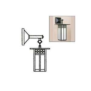   Body Wall Mount Outdoor Light With Straight Arm:  Home