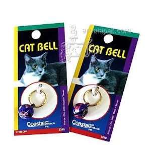  Cat Bell 3/8 inch Round with Floral Design