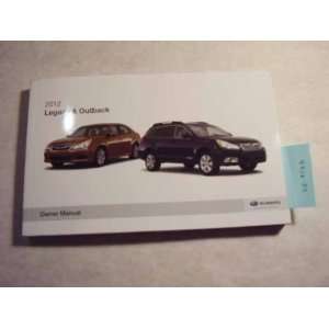  2012 Subaru Legacy & Outback Owners Manual: Subaru: Books