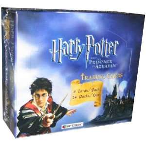 Harry Potter Prisoner Of Azkaban Trading Cards Retail Box   24P : Toys 