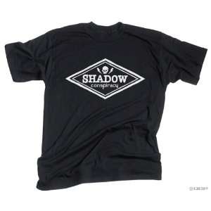  The Shadow Conspiracy Logo T Shirt Black; LG