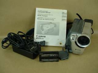 Canon ES75 Beautiful Compact Hi8 Video Digital Camcorder NICE 