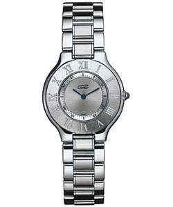 Cartier Must 21 Womens Stainless Steel Watch  Overstock