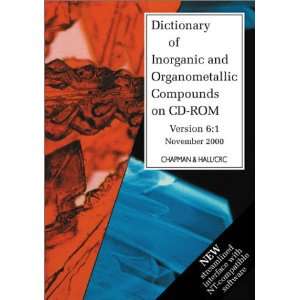  Dictionary of Inorganic and Organometallic Compounds on CD 