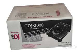   CDJ 2000 W CDJ2000 Pro DJ CD MP3 Player Turntable White Display Model