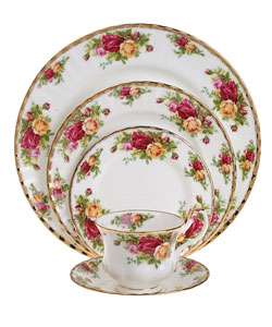 Royal Doulton Country Roses 20 piece Dish Set  Overstock